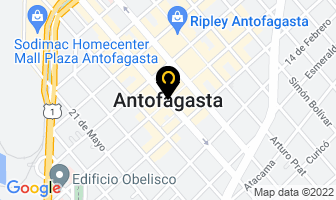 Mapa de Mecánica Integral Pernotronic en Antofagasta