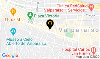 Mapa de Menzel en Valparaíso