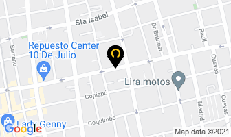 Mapa de Mi Cacharrito en Santiago