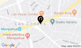 Mapa de Mining Su`ply Services Limitada en Santiago
