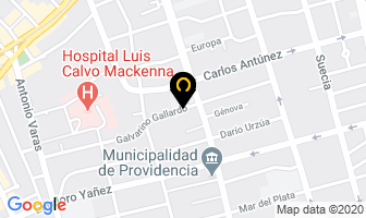 Mapa de Morgan Impresores en Providencia