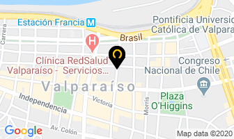 Mapa de Motel Bristol en Valparaíso