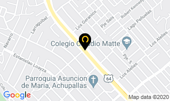 Mapa de Motel La Luna en Viña del Mar