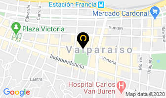 Mapa de Motel Princess en Valparaíso
