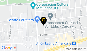 Mapa de Motel Tropical en Santiago