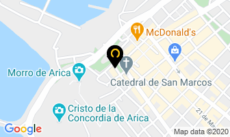 Mapa de Mousse Pub Restaurant en Arica