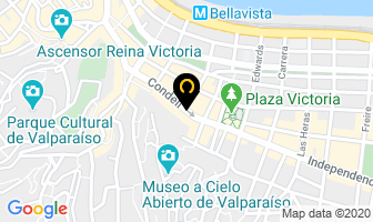 Mapa de Moya Propiedades en Valparaíso