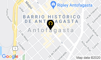 Mapa de Muebles Batavia en Antofagasta