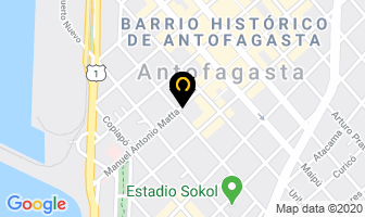 Mapa de Muebles Yoma en Antofagasta