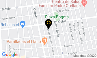Mapa de Mundolab S.a. en Santiago