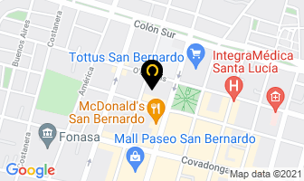 Mapa de Municipalidad De San Bernardo en San Bernardo