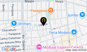 Mapa de Munoz Alborta Jorge William en Calama