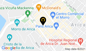 Mapa de Museo Del Mar en Arica