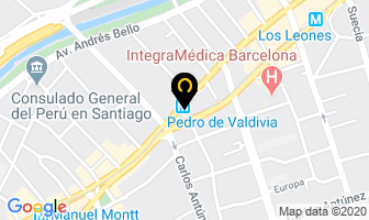Mapa de Musica Mix en Santiago