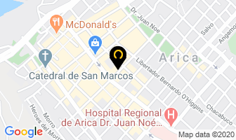 Mapa de Nakari en Arica