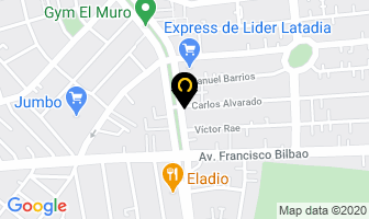 Mapa de National Car Rental en Las Condes
