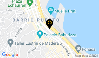 Mapa de Naviera Chilena Del Pacifico en Valparaíso