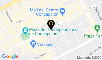 Mapa de Óptica Alemana en Concepción
