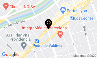 Mapa de Optica Los Alpes en Providencia