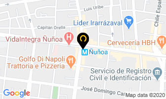 Mapa de Optica Modelo Rodenstock Av. Irarrazaval Ñuñoa en Ñuñoa