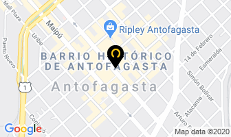 Mapa de Optica Nueva Vision en Antofagasta