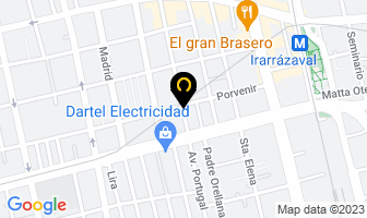 Mapa de Orquesta Probanda en Santiago