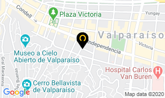 Mapa de Panaderia Y Pasteleria Buen Gusto en Valparaíso