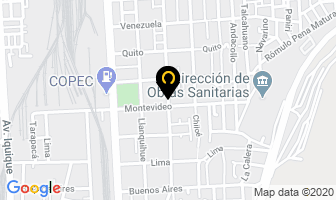 Mapa de Parabrisas Imexco en Calama