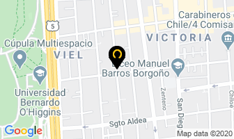 Mapa de Parabrisas Mj en Santiago