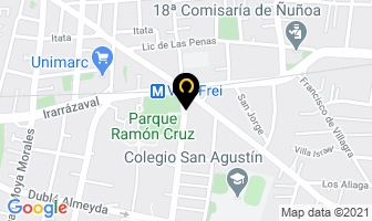 Mapa de Parque Del Recuerdo Cordillera en Ñuñoa