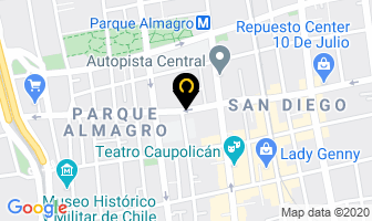 Mapa de PiÑa Hermanos S.a. en Santiago