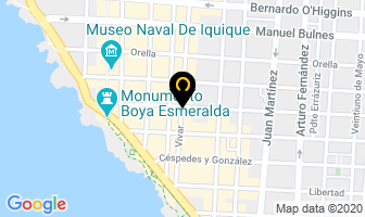 Mapa de Pizza Delizzia en Iquique