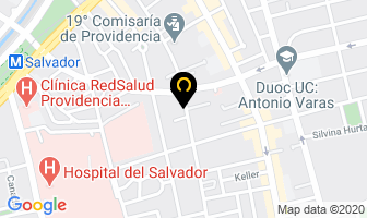 Mapa de PlaterÍa Inglesa en Santiago