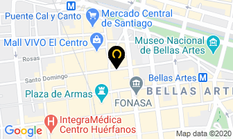 Mapa de Princesita en Santiago