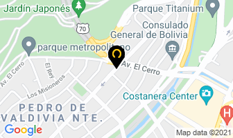 Mapa de Pro Student en Santiago