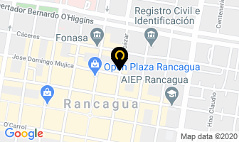 Mapa de Productora Antu en Rancagua