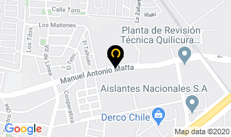 Mapa de Proma en Quilicura