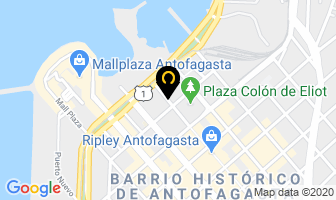 Mapa de Propiedades Pescio en Antofagasta