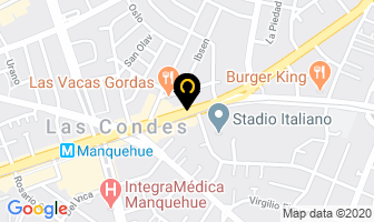 Mapa de Psiquiatra Dra. Veronica Gattini en Santiago