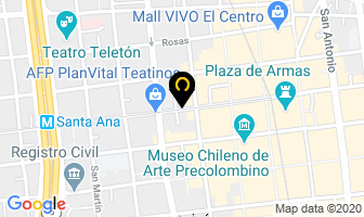 Mapa de Psíquico en Santiago