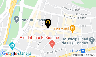 Mapa de Puerto Marisko en Las Condes