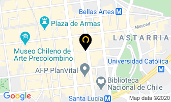 Mapa de Punto Nativo en Santiago