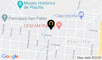 Mapa de Radiadores Yelicich en Placilla de Peñuelas