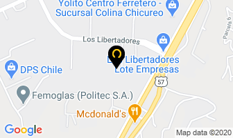 Mapa de Recal Ltda. en Colina