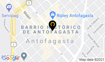Mapa de Red Office en Antofagasta
