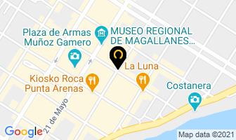 Mapa de Redsalud Megasalud en Punta Arenas
