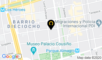 Mapa de Residencia MarÍa Inmaculada en Santiago