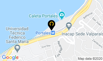 Mapa de Restaurant Los Compadres en Valparaíso