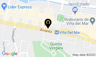 Mapa de Restaurant Panzoni en Viña del Mar