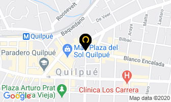 Mapa de Restaurant Pau San en Quilpué